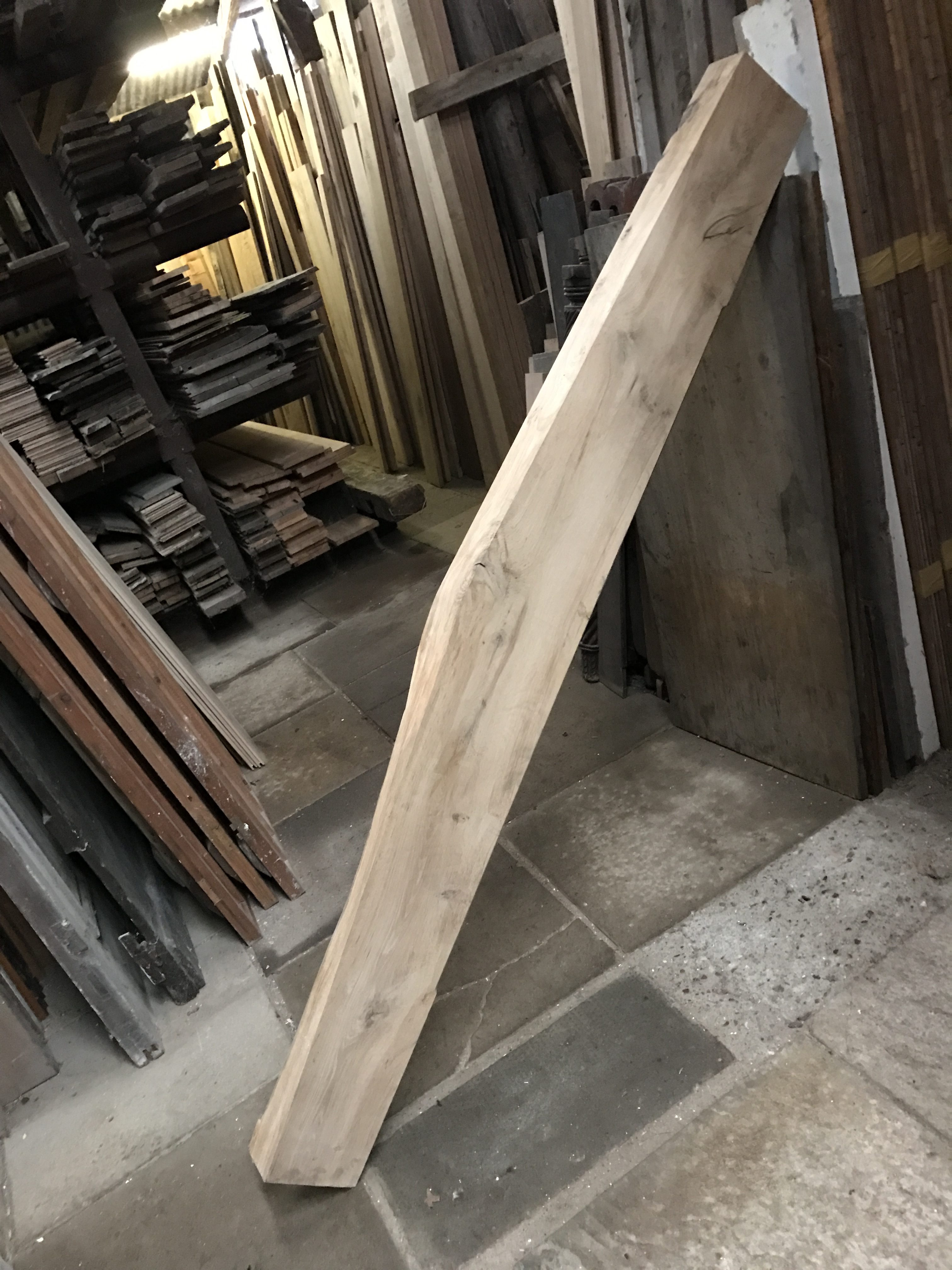Handmade oak beam